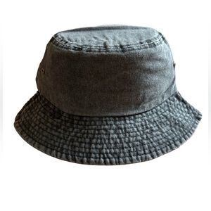NWT Mineral Washed Black/Gray Bucket Hat | Unisex Street Style